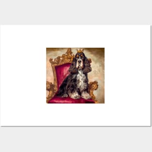 The Cocker Spaniel King Posters and Art